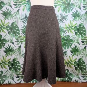 East 5th Brown A-Line Midi Skirt (Size: 14) 14.0oz